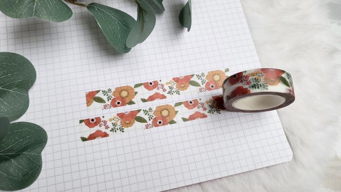 Washi Tape Blumen